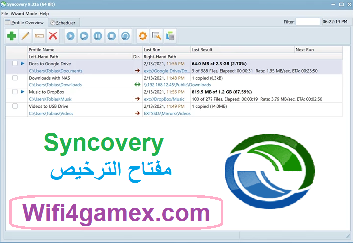Syncovery الكراك زائد مفتاح الترخيص (الأحدث 2025)