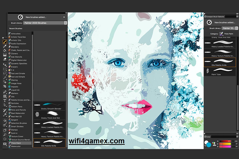 Corel Painter الكراك مع مفتاح الترخيص 2025 Latest