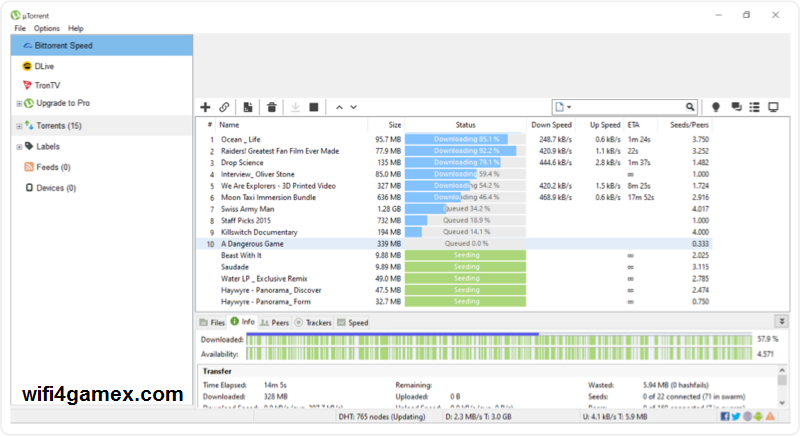 uTorrent Pro الكراك + مفتاح التفعيل تحميل