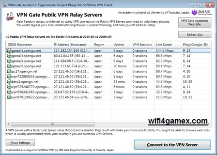 VPN Gate Client Plug-in الكراك + ماك تحميل